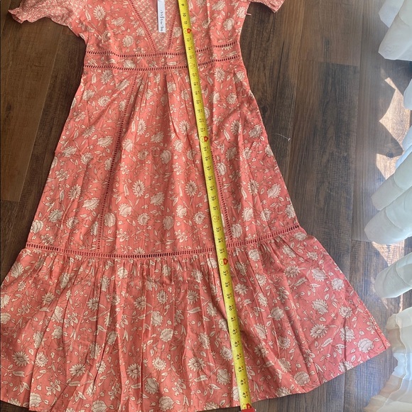 Maisie Chic Pink Floral Midi Skirt - Picture 13 of 15